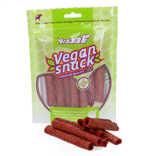 Braaaf VEGAN snack rote Bete stick 80 g