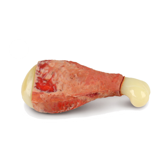 AFP Bone Appetit - Nylon & Rubber Mix Chicken Thigh - Bacon