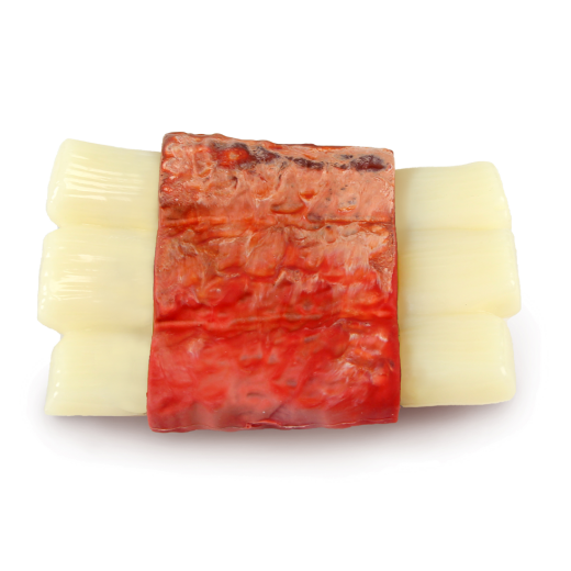 AFP Bone Appetit - Nylon & Rubber Mix Rib - Bacon Flavor In