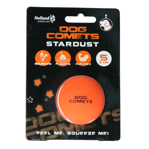 Dog Comets Ball Stardust Orange S