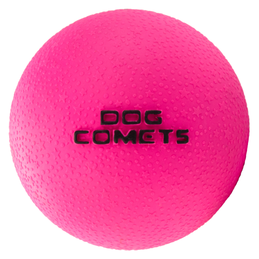 Dog Comets Ball Stardust Schwarz Rosa M 2-pack