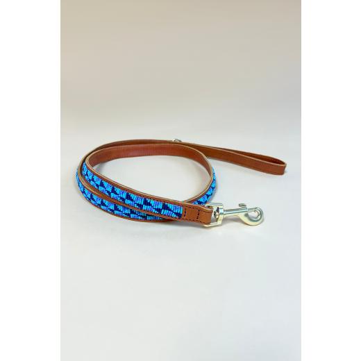 Hundeleine - Blue Delta | Größe: Für kleine Hunde (Breite 1.5cm | Halsband XXS-S)