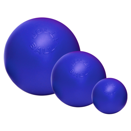 Jolly Ball Push-n-Play 15cm blau