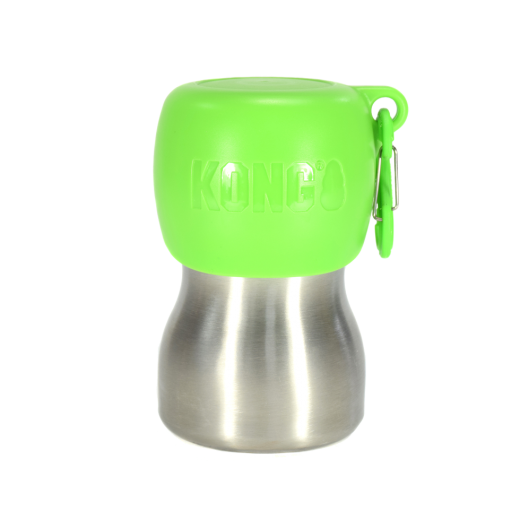 KONG H2O 255 ml Edelstahl Wasserflasche grün