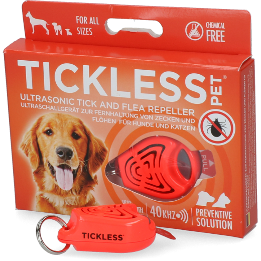 Tickless Pet rosa bis 12 Monate schutz