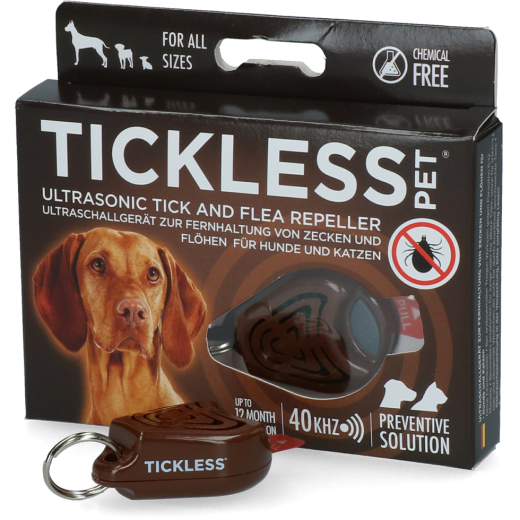 Tickless Pet rosa bis 12 Monate schutz