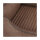 Knuffelwuff Orthopädisches Hundebett Columbia aus laser-gestepptem Kunstleder M-L 85 x 63cm Braun