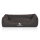 Knuffelwuff Hundebett Scottsdale aus Kunstleder M-L 85 x 63cm Schwarz