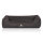Knuffelwuff Hundebett Scottsdale aus Kunstleder XXL 120 x 85cm Schwarz