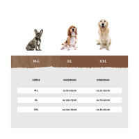 Knuffelwuff Orthopädisches Hundebett Outlander aus laser-gestepptem Kunstleder XXL 120 x 85cm Dunkelgrau/Grau