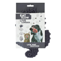 Eat Slow Live Longer Lick Mat Seahorse Rot