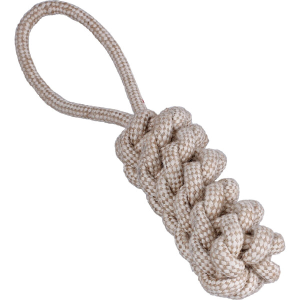 Knuffelwuff JuteTauspielzeug Beisswurst