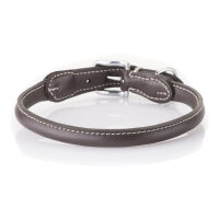 Knuffelwuff weiches Echtleder Rundhalsband Hoopa