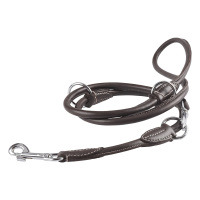 Knuffelwuff weiche verstellbare Echtleder Rundleine Hoopa