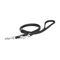 Knuffelwuff weiche verstellbare Echtleder Hundeleine Ticino