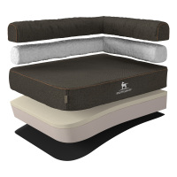 Knuffelwuff Orthopädisches Eck Hundebett Marlie aus...