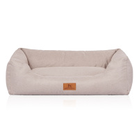 Knuffelwuff Hundebett Emma aus Velours mit feinem...