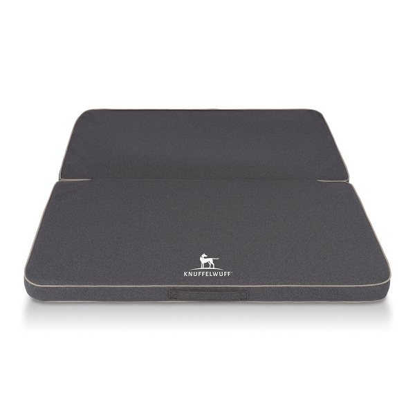 Faltbare Reisematte Orthopädisch Tacoma aus Velours mit Handwebcharakter