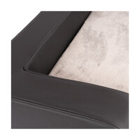 Knuffelwuff orthopädisches Hundebett mit Wendekissen aus Kunstleder Indianapolis