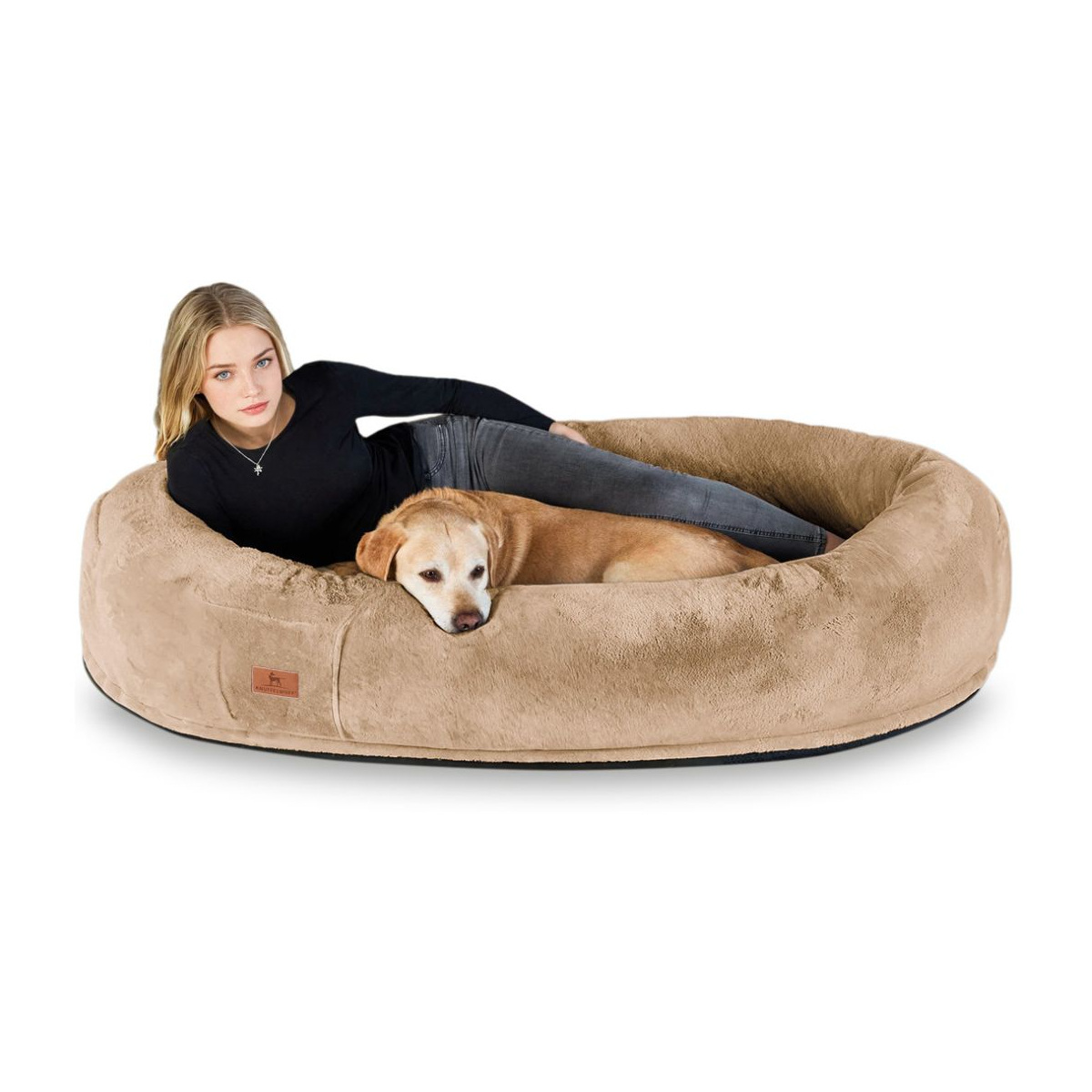 Knuffelwuff Plufi Riesiges Hundebett fr Menschen und Hunde, 177,95