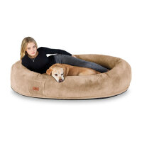 Knuffelwuff Plufi großes Hundebett für Mensch...