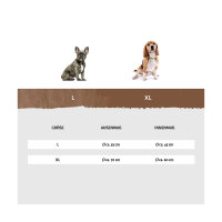 Knuffelwuff Hundehöhle Pumbaa aus Velours