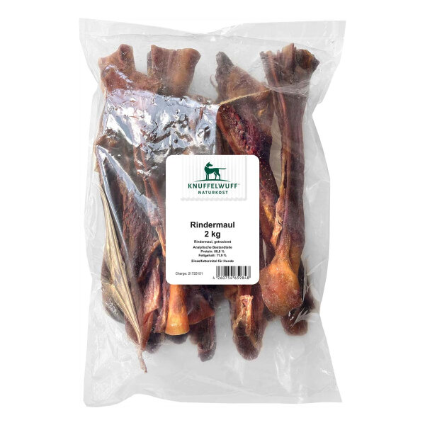 Knuffelwuff Rindermaul 2000g