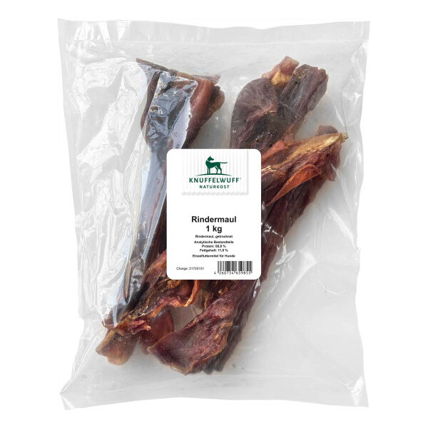 Knuffelwuff Rindermaul 1000g