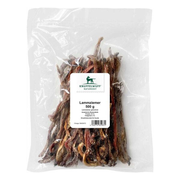 Knuffelwuff Lammziemer 500g