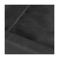 Knuffelwuff orthopädisches Hundebett Austin aus Kunstleder S 70 x 50cm Schwarz