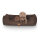 Knuffelwuff Hundebett Dreamline aus Velours XL 105 x 75cm Braun