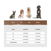 Knuffelwuff Hundebett Finlay aus Nylongewebe M-L 85 x 63cm Beige