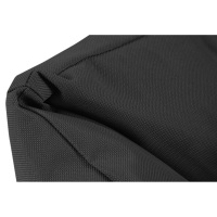 Knuffelwuff Hundebett Finlay aus Nylongewebe M-L 85 x 63cm Schwarz