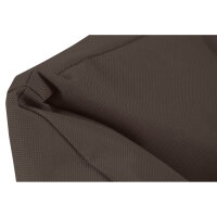 Knuffelwuff Hundebett Finlay aus Nylongewebe M-L 85 x 63cm Braun