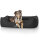 Knuffelwuff Hundebett Finlay aus Nylongewebe Übergröße XXXL 155 x 105cm Schwarz