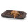 Knuffelwuff Kunstleder Hundebett Jerry Übergröße XXXL 140 x 105 Braun