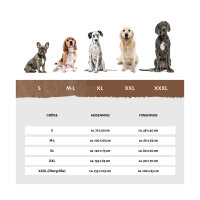 Knuffelwuff Orthopädisches Hundebett Jessy aus Nylongewebe S 73 x 50cm Grau