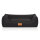 Knuffelwuff Hundebett Lotte aus Velours mit feinem Handwebcharakter M-L 85 x 63cm Schwarz