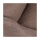Knuffelwuff Hundebett Lotte aus Velours mit feinem Handwebcharakter M-L 85 x 63cm Graubraun