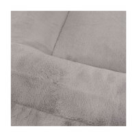 Knuffelwuff orthopädisches Hundebett mit kuschelig weichem Kaninchen Fellimitat Midland 100x80cm