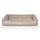 Knuffelwuff Montego orthopädisches Hundebett Kunstleder S 70 x 50 cm Grau