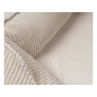 Knuffelwuff orthopädisches Hundebett aus Cord mit Handwebcharakter Nunavut M-L 85 x 63cm Beige