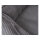 Knuffelwuff orthopädisches Hundebett aus Cord mit Handwebcharakter Nunavut XL 105 x 75cm Grau