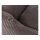 Knuffelwuff Hundebett aus Cord mit Handwebcharakter Olivia S 70 x 50cm Braungrau