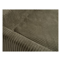 Knuffelwuff orthopädisches Hundebett aus Cord mit Handwebcharakter Santiago S 70 x 50cm Khaki