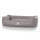 Knuffelwuff Kunstleder Hundebett Sidney XXL 120 x 85cm Grau