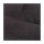 Knuffelwuff orthopädisches Hundebett aus Velours mit Handwebcharakter Sofia 100x80cm Schwarz
