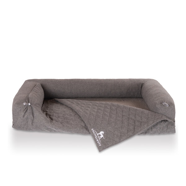Knuffelwuff orthopädisches 2in1 Sofaschutz Hundebett Yona 100 x 65cm