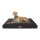 Knuffelwuff Hundekissen Gatsby aus Oxford-Gewebe 75x50cm Schwarz