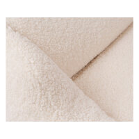 Knuffelwuff orthopädisches Hundebett Wollekopp aus kuscheligem Teddy Material XL 105 x 75cm Beige